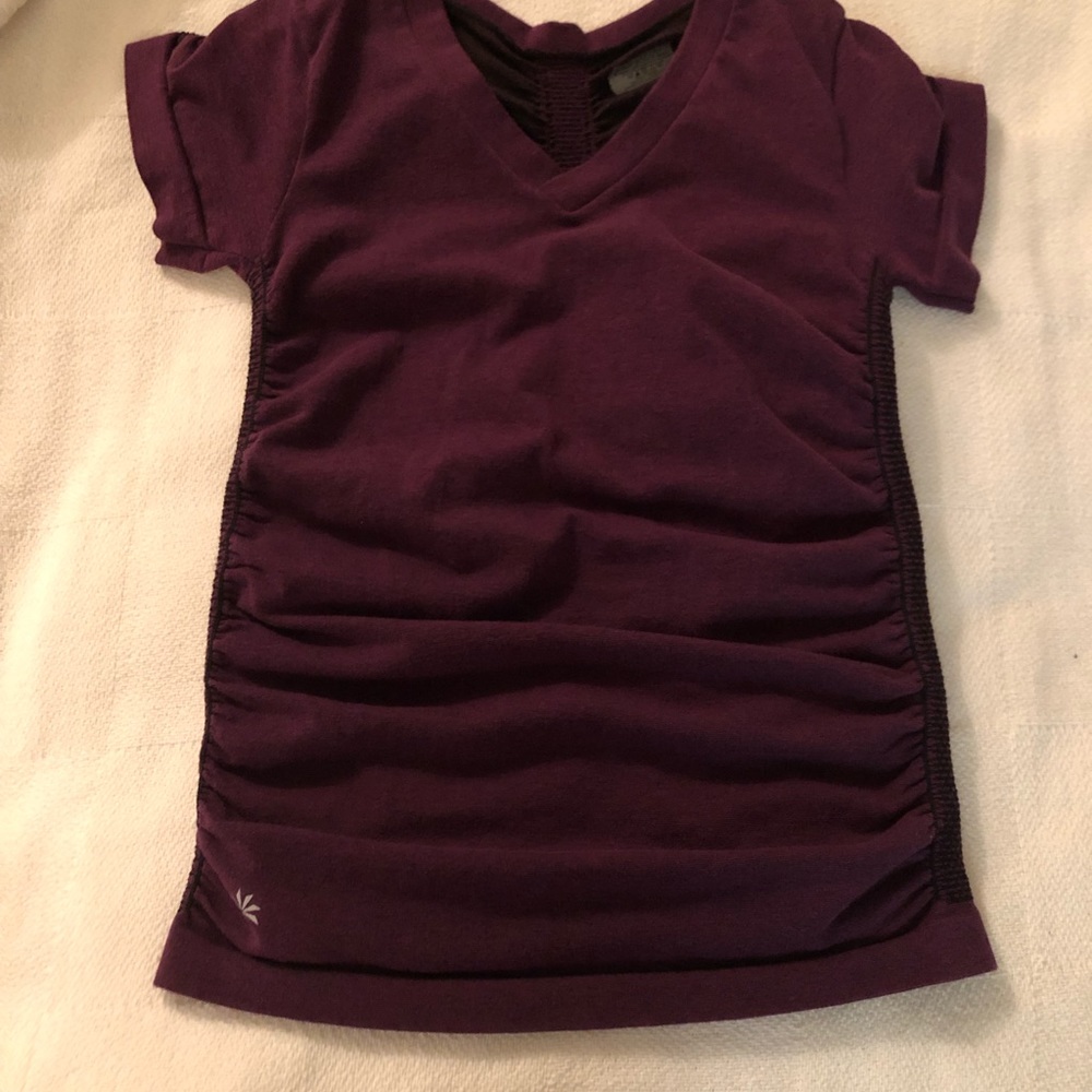 Athleta Purple Short Sleeve Top